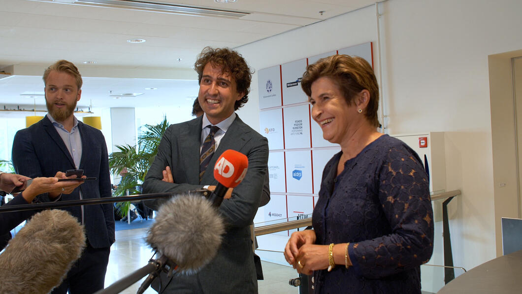 Jesse Klaver en Lilianne Ploumen