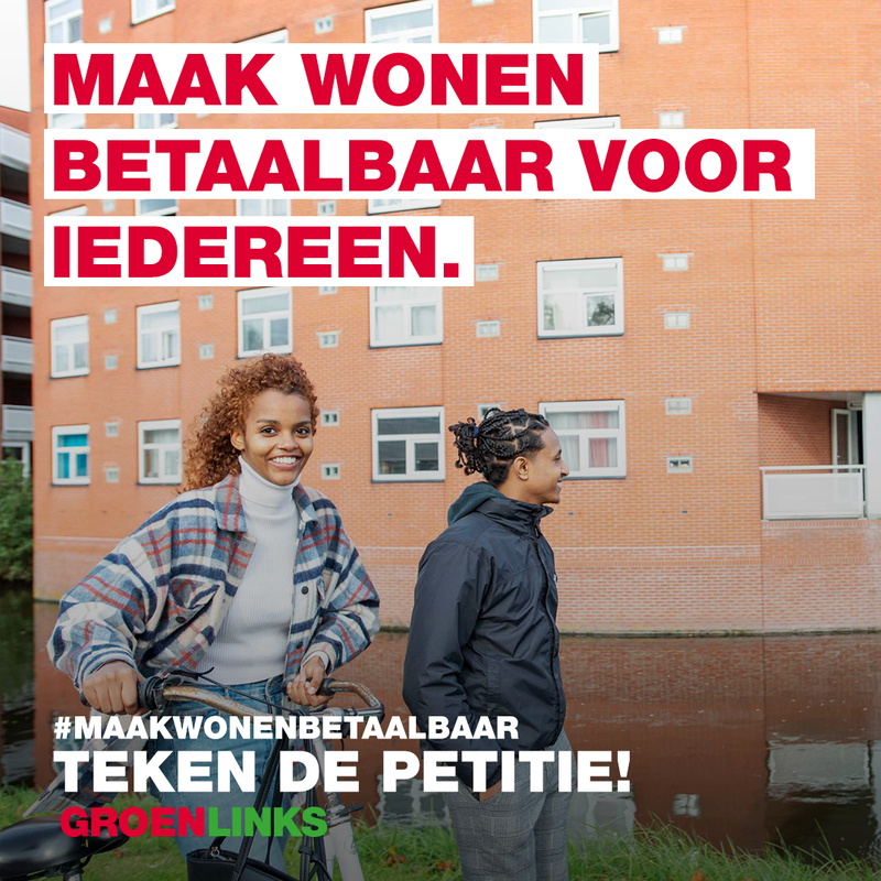 Maak wonen betaalbaar voor iedereen